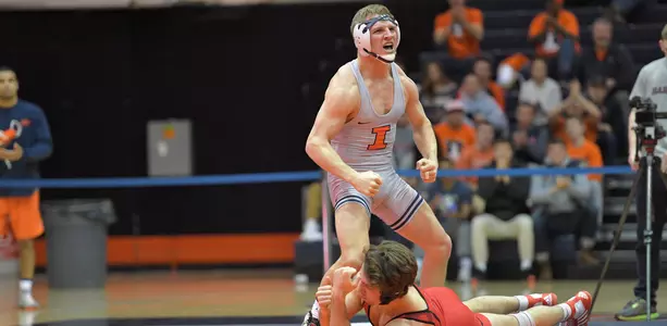 Kyle Langenderfer Pin vs. Maryland