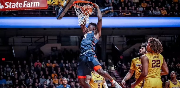 Greg Eboigbodin at Minnesota - Jan. 3, 2018