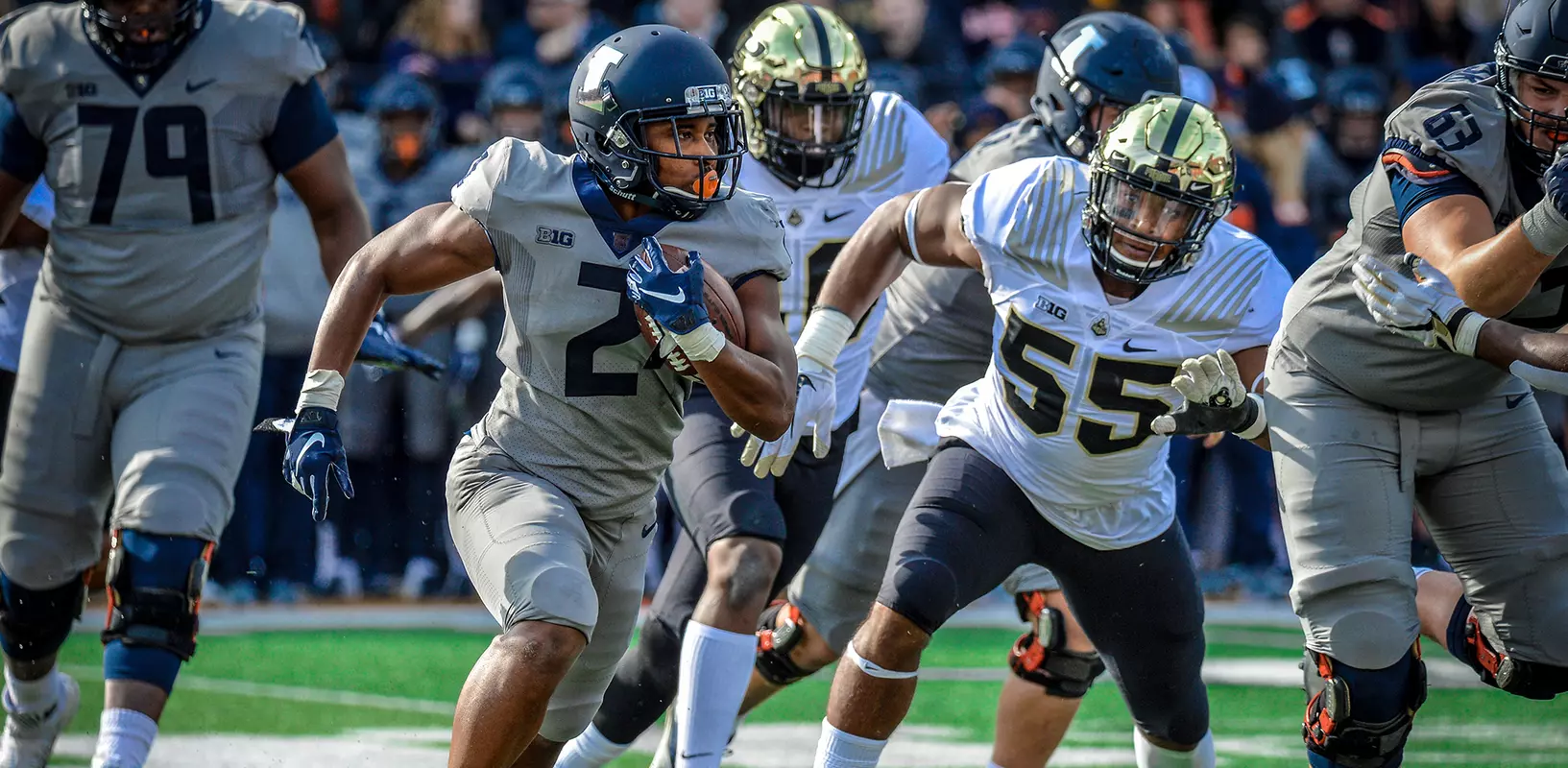Reggie Corbin - Illinois vs. Purdue - 10/13/2018