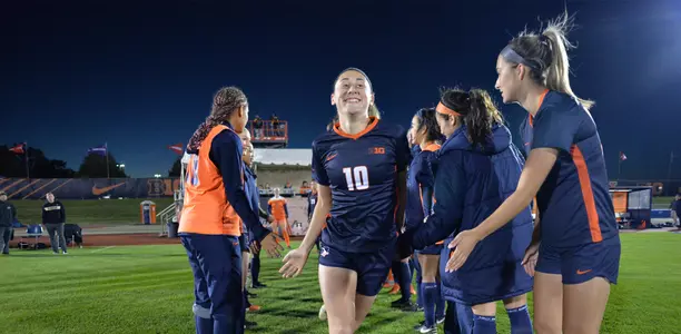 October 11, 2018 Illinois Soccer vs. Purdue in Champaign, IllinoisPhoto Credit: Craig Pessman / Illinois Athletics
