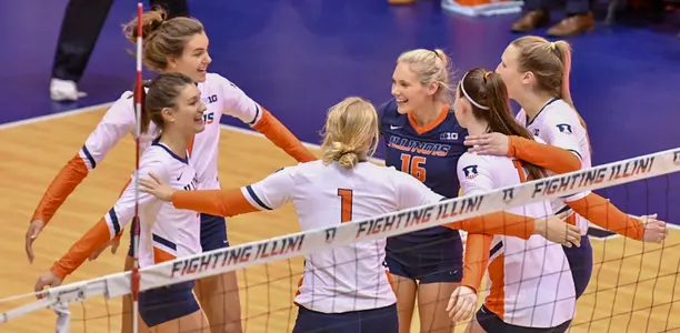 VB - Team Celebration vs. Maryland
