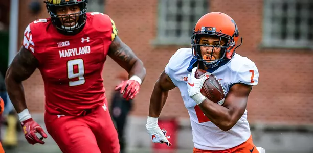 Illinois Football - Reggie Corbin - Illinois at Maryland - 10/27/2018