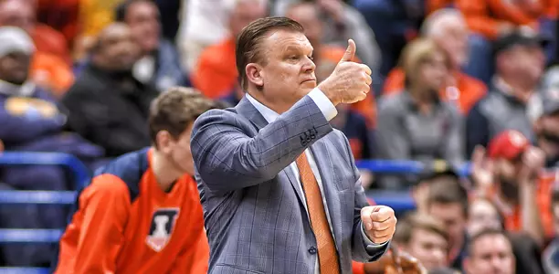 Brad Underwood thumbs up