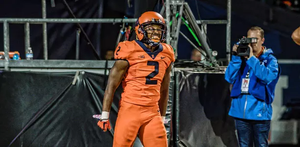 running back Reggie Corbin #2 of the Illinois Fighting IlliniSeptember 21, 2018 Illinois Football vs. Penn State in Champaign, IllinoisPhoto Credit: Darrell Hoemann / Illinois Athletics