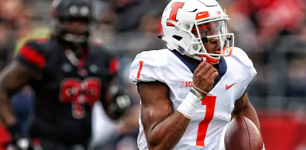 Illinois Football - AJ Bush - Illinois vs. Rutgers - 10/06/18