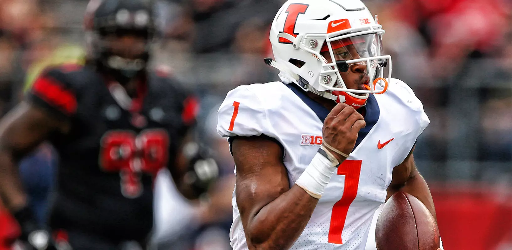 Illinois Football - AJ Bush - Illinois vs. Rutgers - 10/06/18