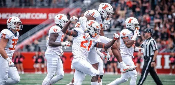 defensive back Jartavius MartinOctober 6, 2018 Illinois Football at Rutgers in Piscataway, New JerseyPhoto Credit: Mark Jones / Illinois Athletics