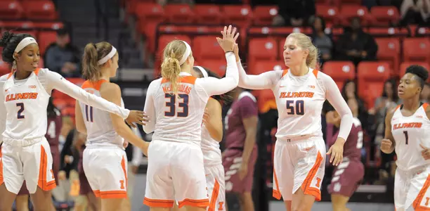 November 7, 2018 Illinois Women's Basketball vs. Alabama A&M in Champaign, IllinoisPhoto Credit: Mark Jones / Illinois Athletics