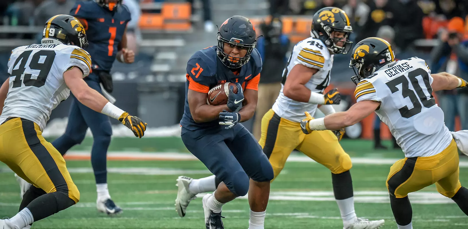 Ra'Von Bonner - Illinois vs. Iowa - 11/17/2018