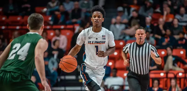 Illinois Men's Basketball - Trent Frazier - Illinois vs. Illinois Wesleyan - 11/02/2018
