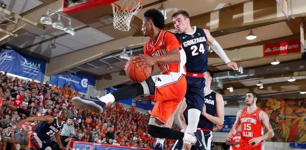 Illinois Men's Basketball - Trent Frazier - Illinois vs. Gonzaga (Maui Invitational) 11/19/2018