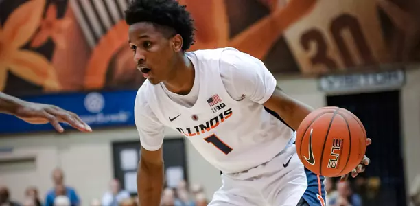 Trent Frazier - Illinois Men's Basketball vs. Xavier - 11/21/2018