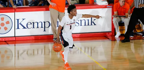 Illinois Men's Basketball - Trent Frazier - Illinois vs. Xavier (Maui Invitational) 11/21/2018