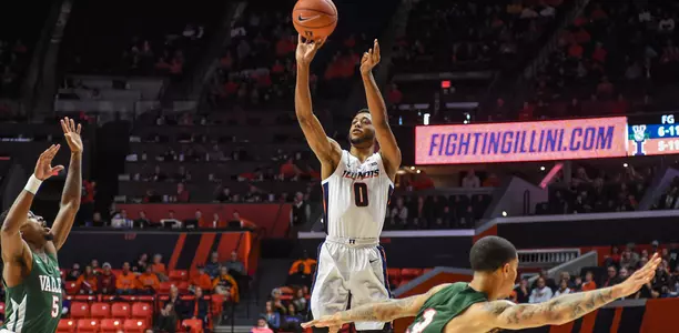 Illinois Fighting Illini guard Alan Griffin (0)Illinois Men's Basketball vs. Mississippi Valley State in Champaign, Illinois.November 25, 2018Photo Credit: Cary Frye / Illinois Athletics