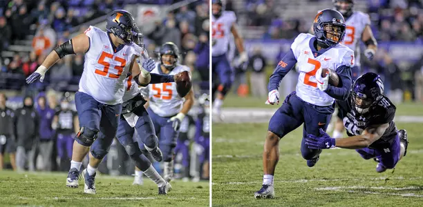 Allegretti & Corbin All-Big Ten Offense 2018