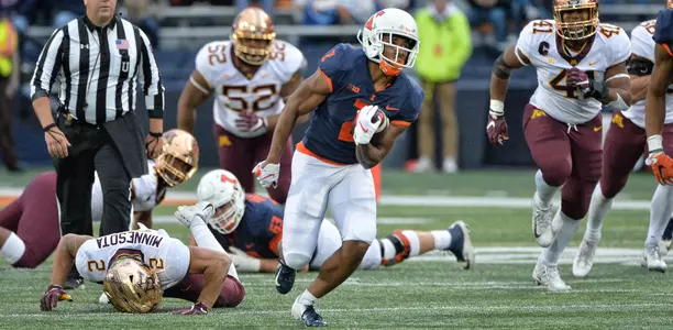 Illinois Football - Reggie Corbin - Illinois vs. Minnesota - 11/03/2018