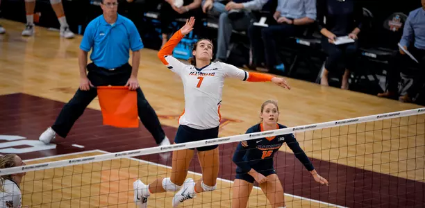 Jacqueline Quade - Illinois Volleyball vs. Nebraska (NCAAs) - 12/13/2018