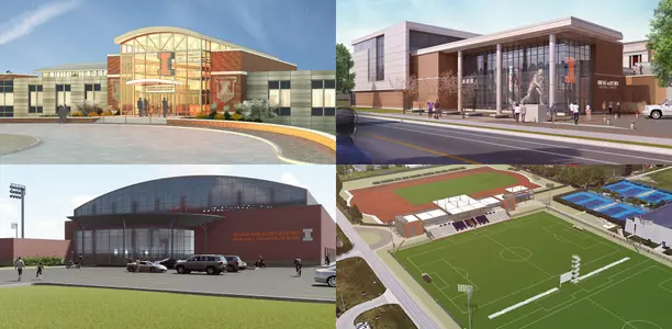 Illinois Athletics - New Capital Projects with Donations - 2000x980