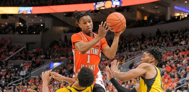 Trent Frazier - Illinois Men's Basketball vs. Missouri (Braggin' Rights) -12/22/2018