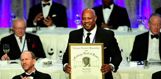 Dana Howard 2018 College Football Hall of Fame Induction