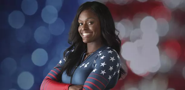 Aja Evans 2018 Olympics