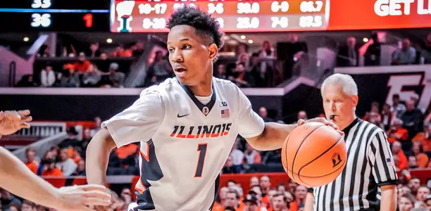 Trent Frazier - Illinois vs. Wisconsin - Feb. 8, 2018