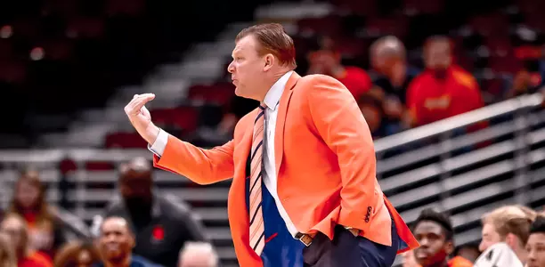 Brad Underwood - Illinois vs. New Mexico State - 2017-18