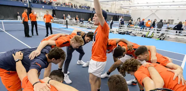 MTennis Team Huddle