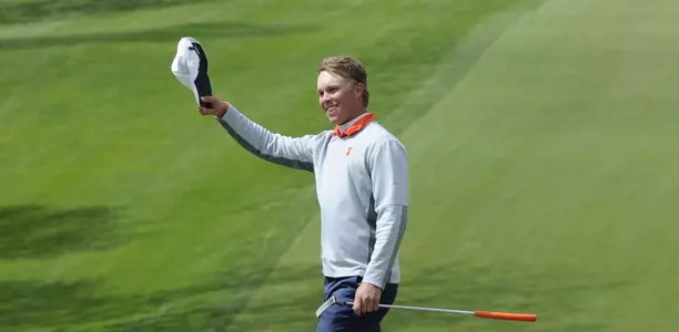 BALTIMORE, MD - APRIL 29: The Big Ten Men's Golf Tournament on April 29, 2018 in Baltimore, Maryland.