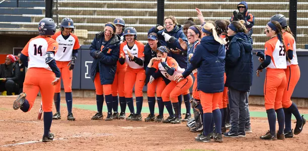 SB - Doane Home Run Celebration