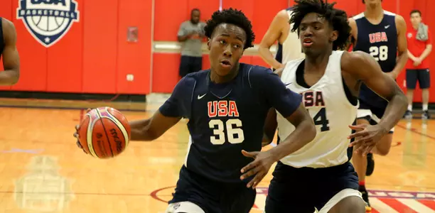 Ayo Dosumnu USA U18 Training Camp