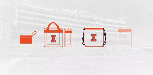 Illinois Athletics - Memorial Stadium Clear Bag Policy - Web - 2000x980