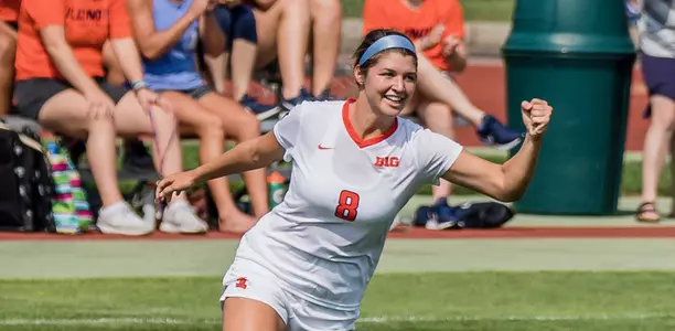 Caroline Ratz Celebrate vs. NIU