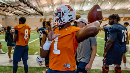 Illinois Football - AJ Bush - Training Camp 2018