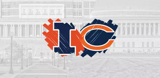 Illini and Chicago Bears history graphic