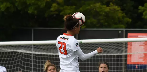 September 9, 2018 Illinois Soccer vs. Illinois State in Champaign, IllinoisPhoto Credit: Craig Pessman / Illinois Athletics