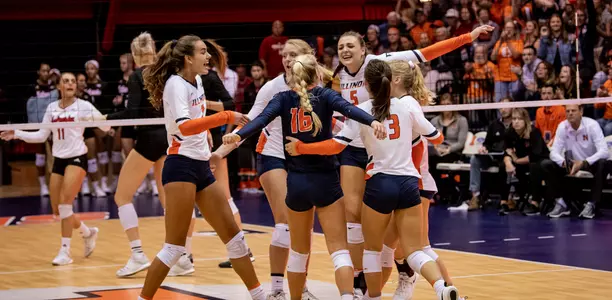 Illinois Volleyball - Illinois vs. Nebraska - 09/29/2018