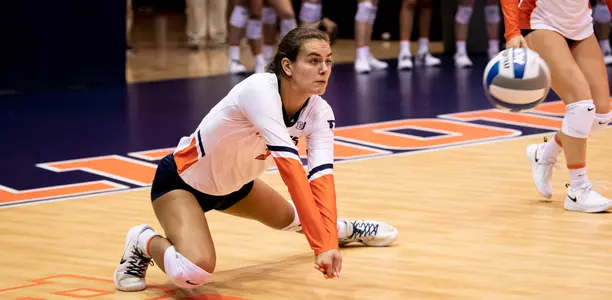 Illinois Volleyball - Illinois vs. Nebraska - Jacqueline Quade 09/29/2018