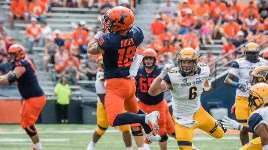 Illinois Football - Mike Dudek - Illinois vs. Kent State - 09/01/18