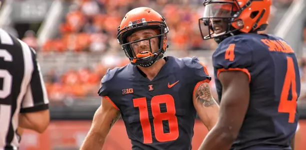Illinois Football - Mike Dudek - Illinois vs. Kent State - 09/01/18