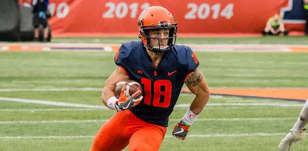 September 1, 2018 Illinois Football vs. Kent State in Champaign, IllinoisPhoto Credit: Craig Pessman / Illinois Athletics