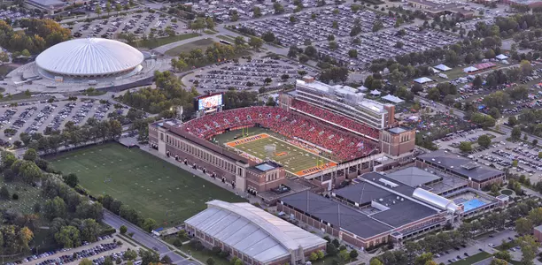 Memorial Stadium Aerial Photo