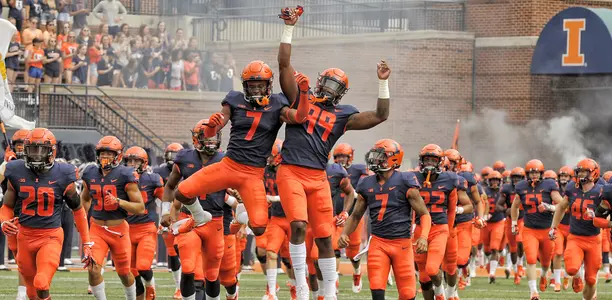 September 1, 2018 Illinois Football vs. Kent State in Champaign, IllinoisPhoto Credit: Mark Jones / Illinois Athletics