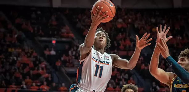 Ayo Dosunmu - Illinois Men's Basketball vs. Michigan - 01/10/2019