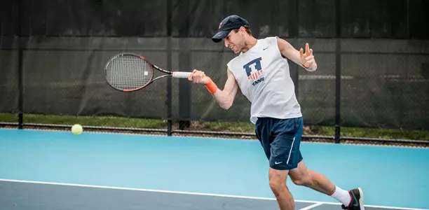 Illinois Men's Tennis - Vuk Budic - 2017-18