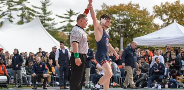 Eric Barone - Illinois Wrestling vs. Missouri - 2018