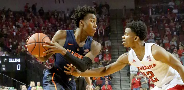 Illinois Fighting Illini guard Ayo Dosunmu (11)Illinois Men's Basketball at Nebraska in Lincoln, NebraskaDecember 02, 2018Photo Credit: Kelsea Garthoff / Illinois Athletics