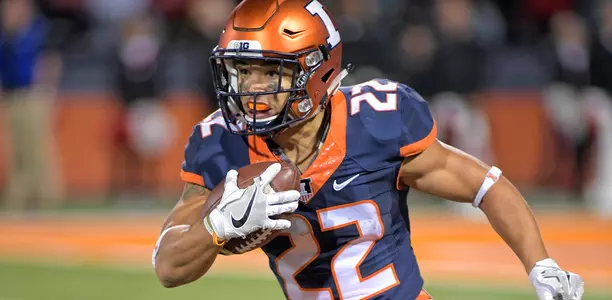 Kendrick Foster - Illinois Football vs. WKU - 2017