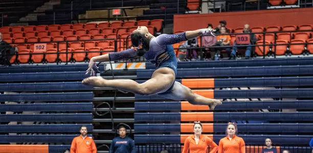 Shaylah Scott - Illinois Women's Gymnastics Orange & Blue Exhibition - Dec. 12, 2018