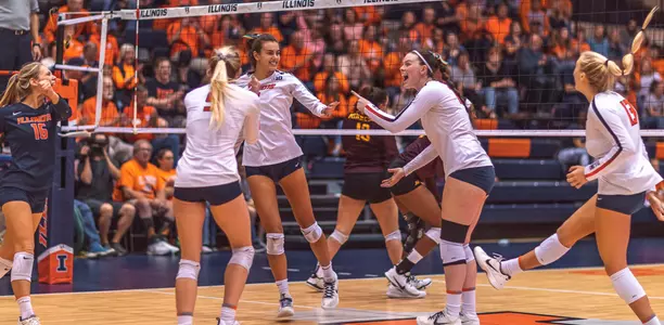 VB - Team Celebration vs. MINN